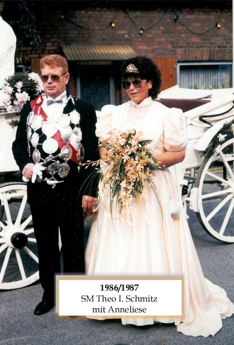 SM 1986/87 Theo I. Schmitz mit Anneliese