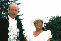 SM 1995/96 Franz IV. Geers mit Karin