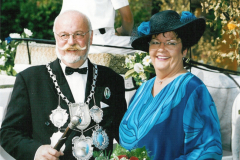 SM 1998/99 Klaus I. Bürger mit Barbara