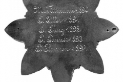 SM 1890/94 Matthais I Tillmann, Johann III Effer, Paul Pannen, Peter IV Hannen (Betz))