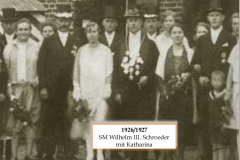 SM 1926 Wilhelm III Schroeder mit Katharina