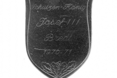 SM 1970/71 Josef III. Bredt mit Irmgard