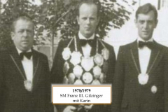SM 1978/79 Franz III. Gilzinger mit Karin