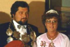 SM 1980/81 Richard I. Somschor mit Leni
